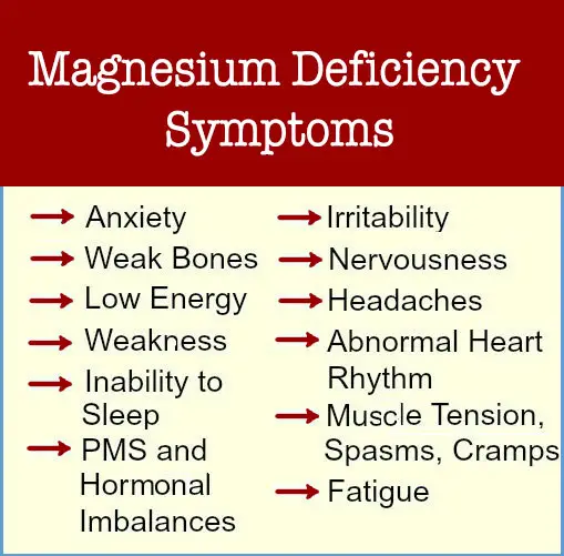 Magnesium Deficiency and Sudden Death Causes and Symptom