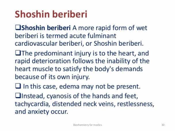 Beriberi (Thiamine Deficiency)- Beriberi Pictures And Images