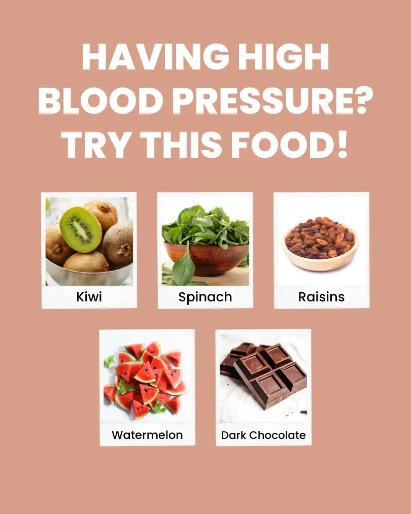 Foods to eat if you have high blood pressure.