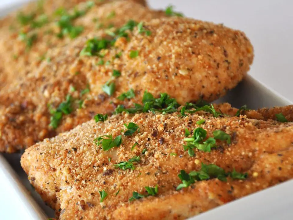 baked garlic Parmesan low carb heart healthy recipe