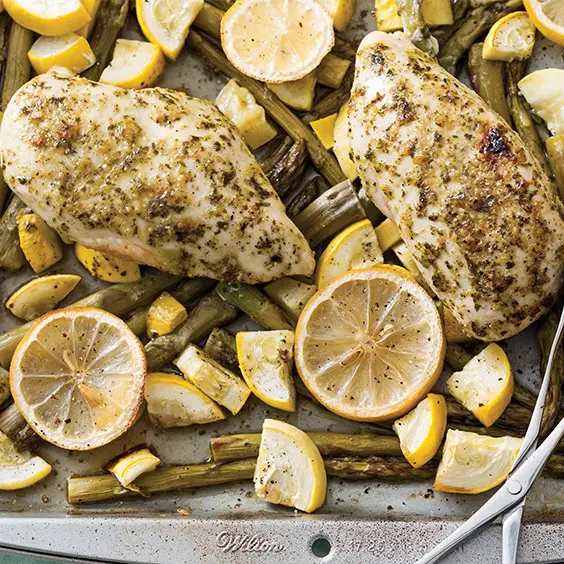 Lemon herb Baked Chicken