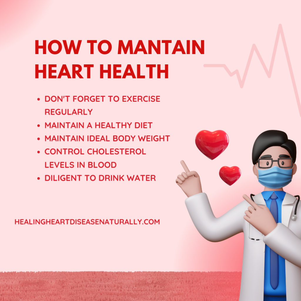 50 tips for heart health. 