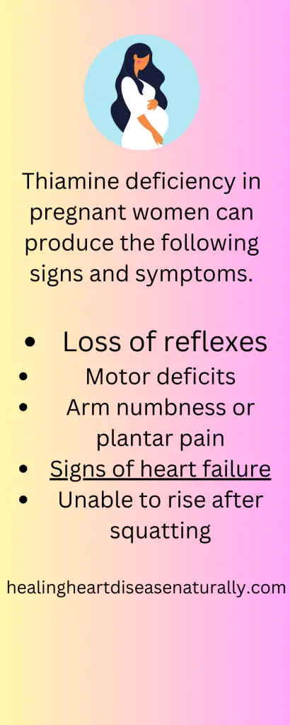 beriberi and pregnancy
