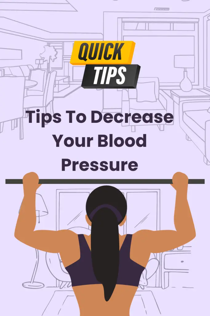 Tips to decrease blood pressure
